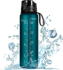 Trinkflasche 1L Sport BPA-frei Gummi-Griff für Fahrrad Outdoor
