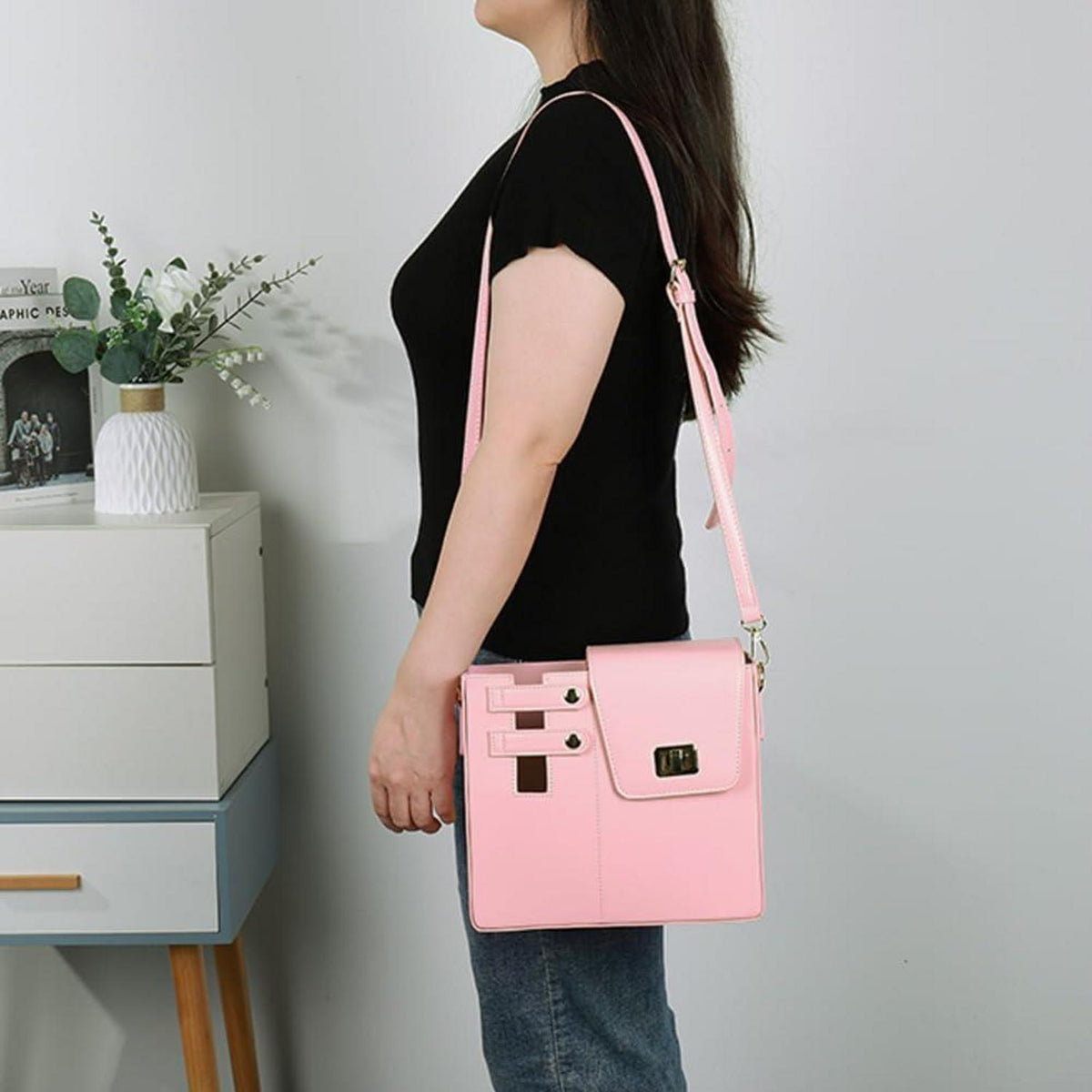 Handtasche für Stanley Cup, Crossbody Bag Trinkflasche, wetterfeste