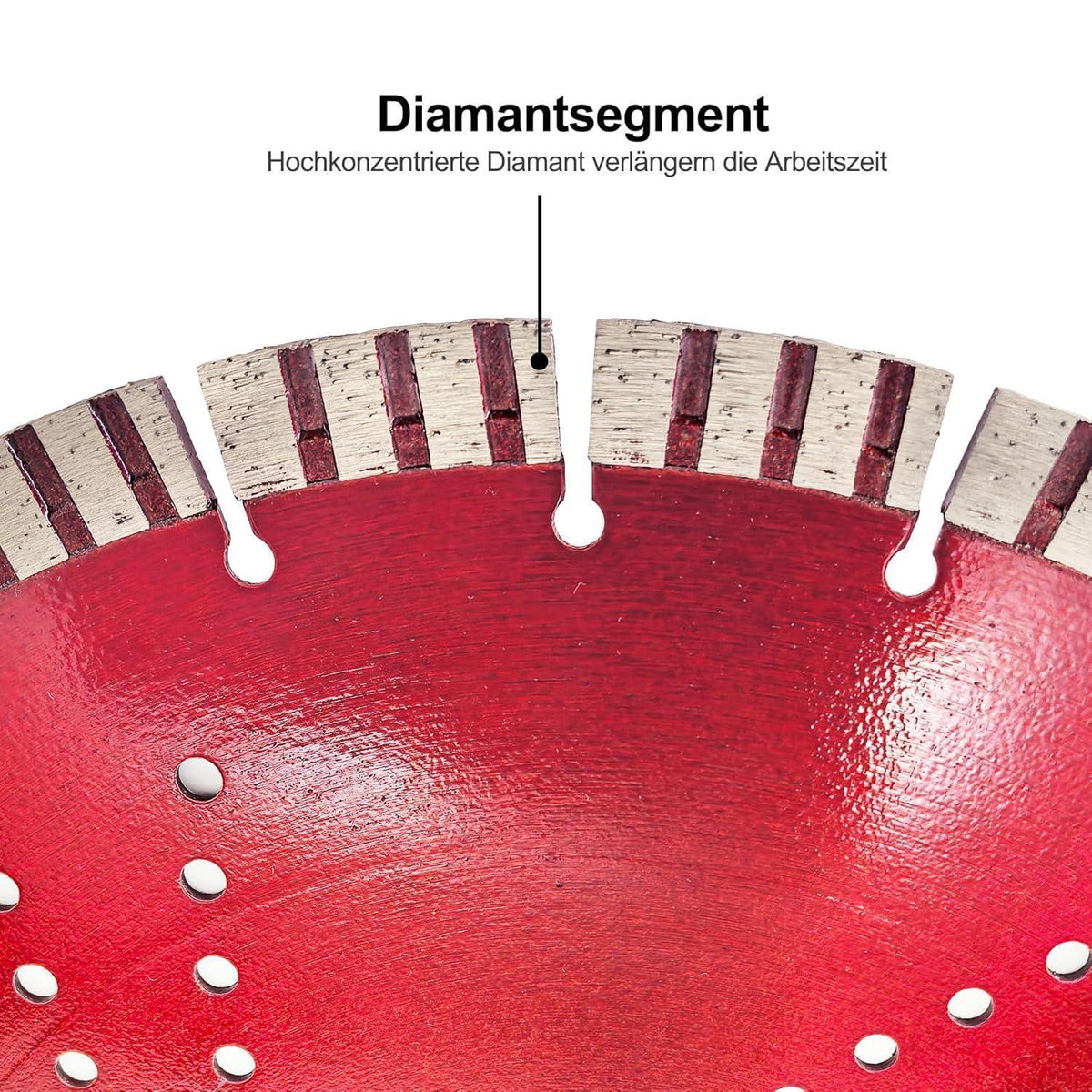 Diamant Trennscheibe 350mm für Beton Stahlbeton Stein
