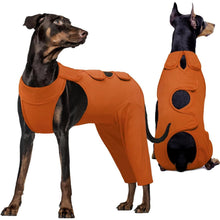 Hundebody nach OP – Wundschutz & Erholung, Braun XXL