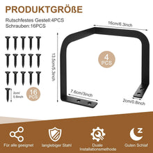 Matratzenverbinder Set 4er-Pack – Stabilisatoren für Bett & Matratze