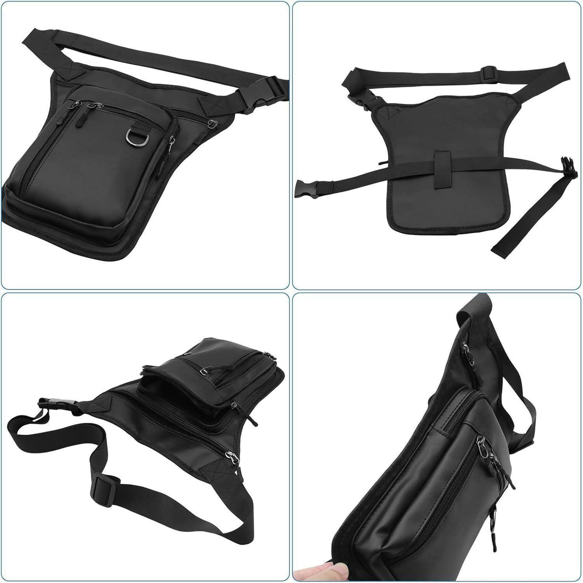Oberschenkeltasche Hüfttasche wasserdicht Outdoor Schwarz