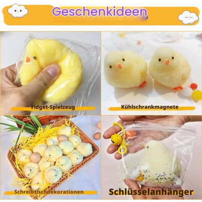 DIY Küken Squishy Set – Flüssigsilikon Basteln
