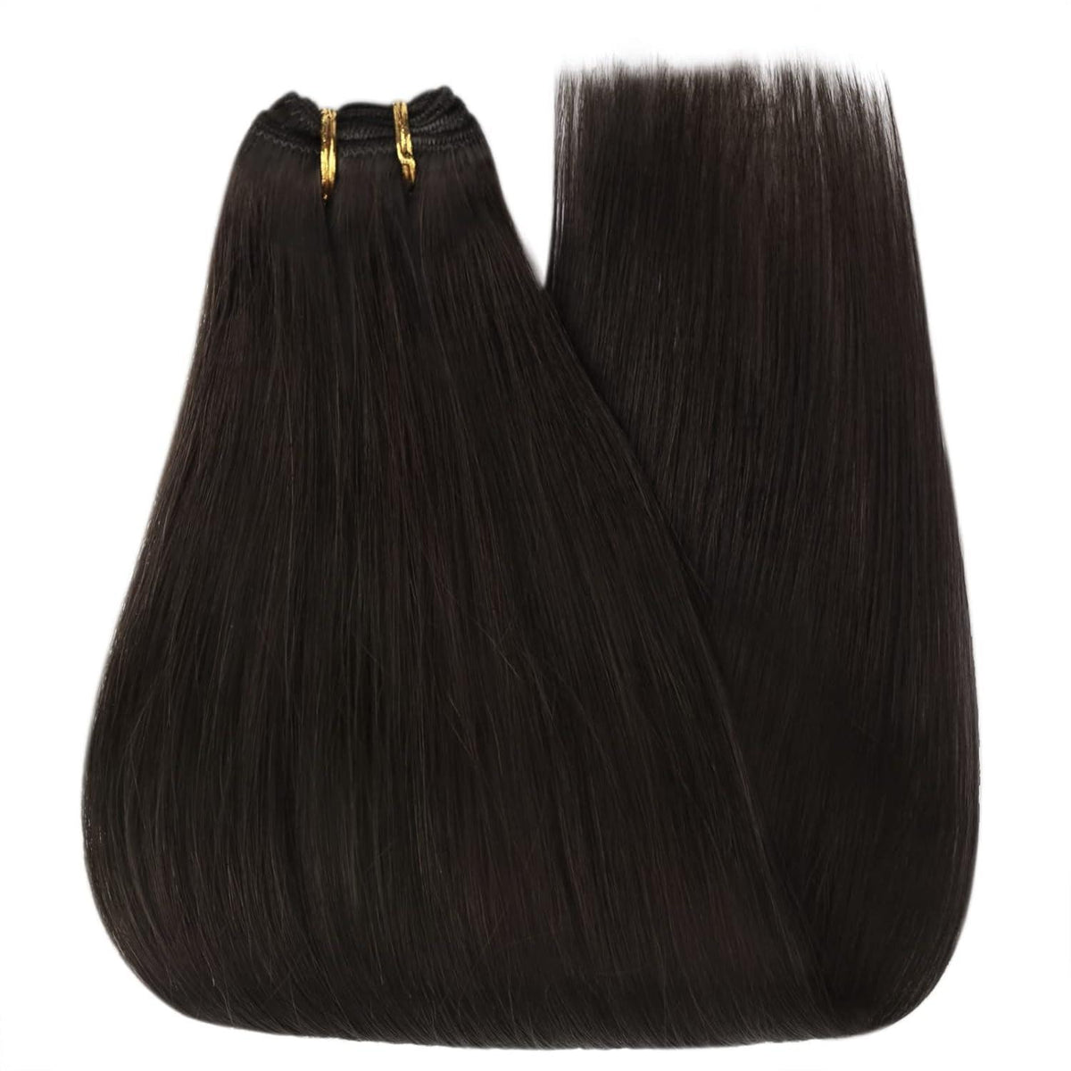 Echthaar Tressen Blond 55cm – Volumenspendende Haarverlängerung