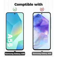 Samsung Galaxy A56 Umhängehülle mit Band – Schwarz, Stoßfest