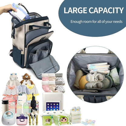 Wickelrucksack Pomelo Baby Rucksack wasserdicht Große