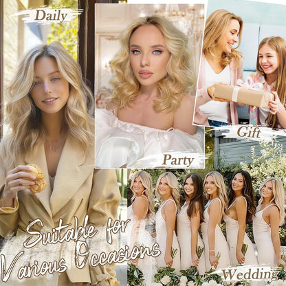 30cm Graue Wellige Clip-in Extensions 6PCs Haarverlängerung - Damen