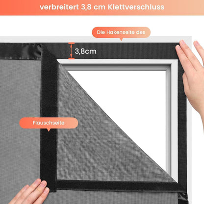 Fliegengitter Tür Ohne Bohren 105x210cm mit Starken Magneten