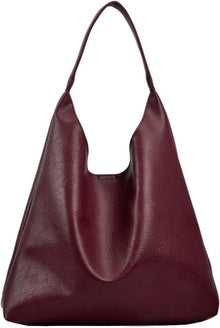 Weiche Große Damen Handtasche Leder Tote Bag Schultertasche Hobo