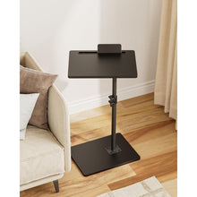 Beistelltisch C-Form Höhenverstellbar Holz Couchtisch