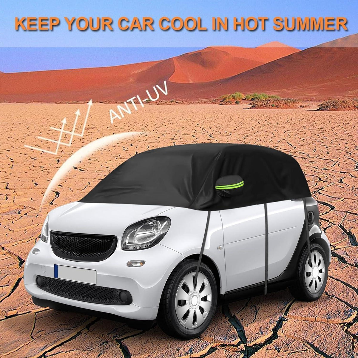 Autoabdeckung für Smart Fortwo 2006-2025 – Wasserdicht & Atmungsaktiv