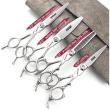 Professionelle Haarschere 6/7 Zoll – Friseurschere Set 4-teilig