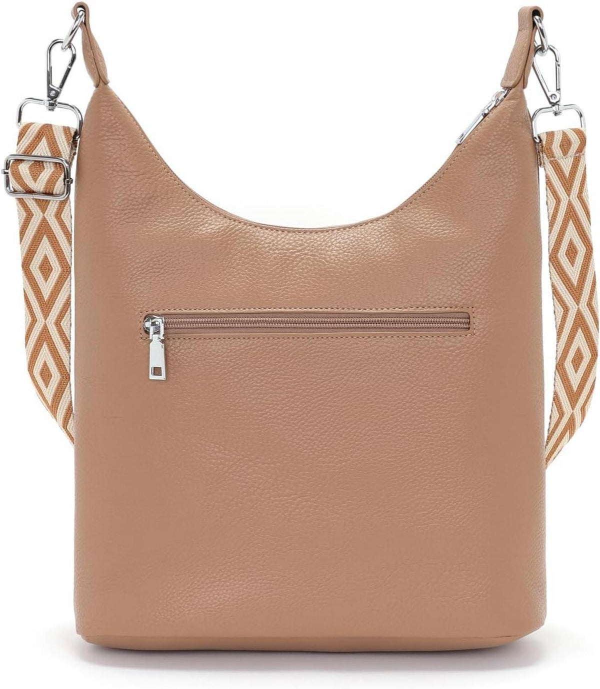 SOGYECS Polene Große Umhängetasche Damen Vegan Leder Schultertasche Khaki