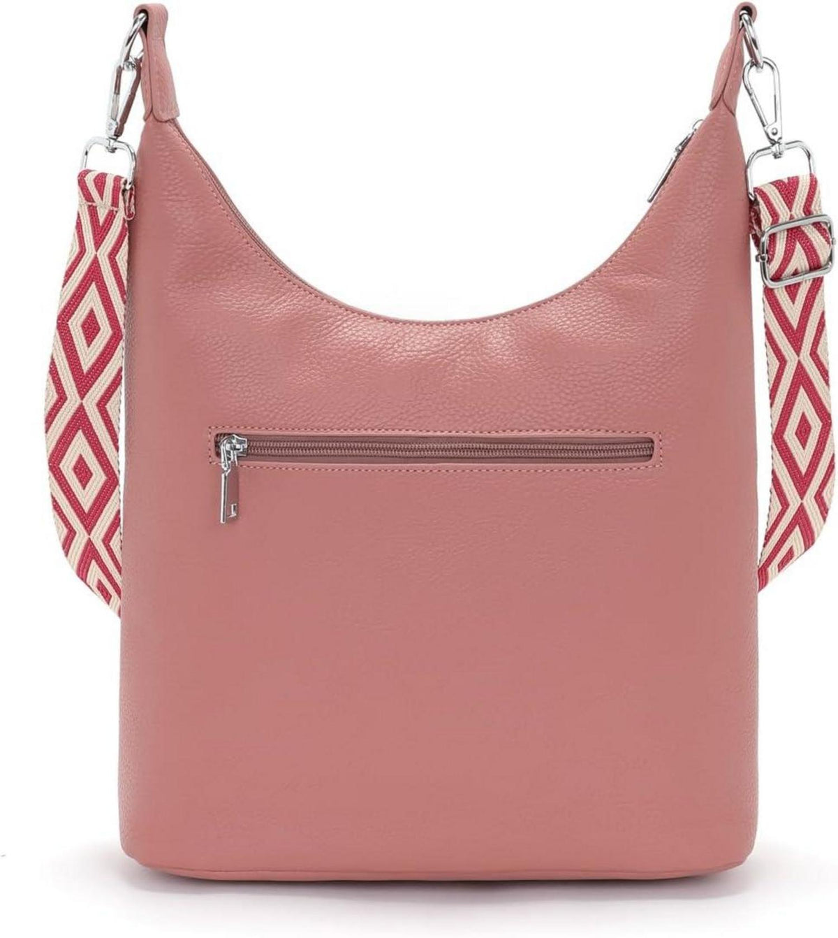 SOGYECS Damen Handtasche Groß Umhängetasche Mittelgroß Rosa
