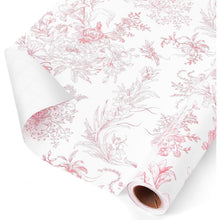 Geschenkpapier Blumenrosa – 43x10m Rolle für Hochzeitsgeschenke