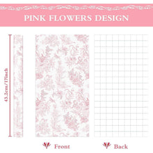 Geschenkpapier Blumenrosa – 43x10m Rolle für Hochzeitsgeschenke