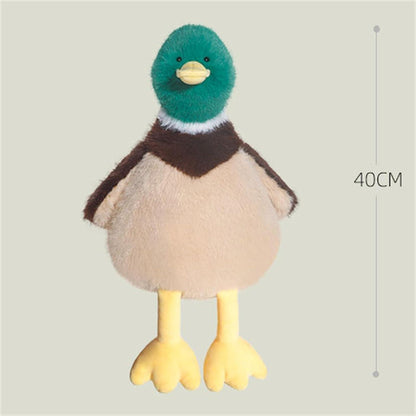 Große Gänse Plüschtier - Kuscheliges Stofftier 30cm Weiß