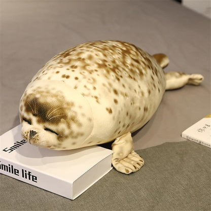 Seelöwe Kuscheltier Plüschtier 35 cm – Flauschiges Kissen für Kinder