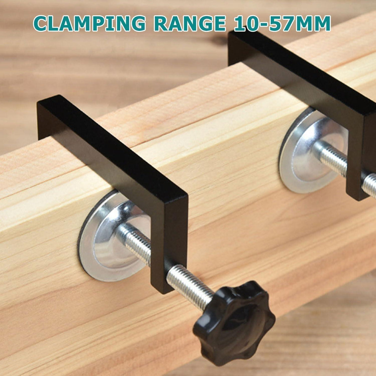 C-Zwinge 4er-Set, 10-57mm, Robust & Einstellbar