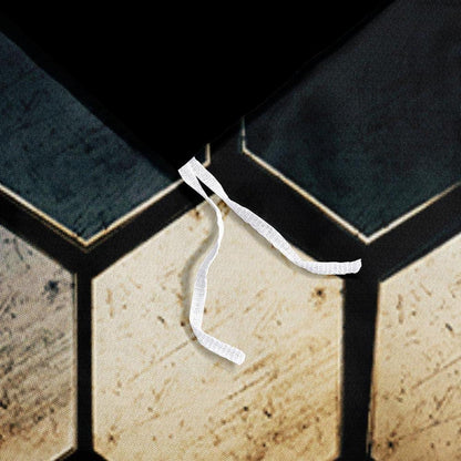 3D Bettwäsche Set Gelb Geometrisch 135x200cm