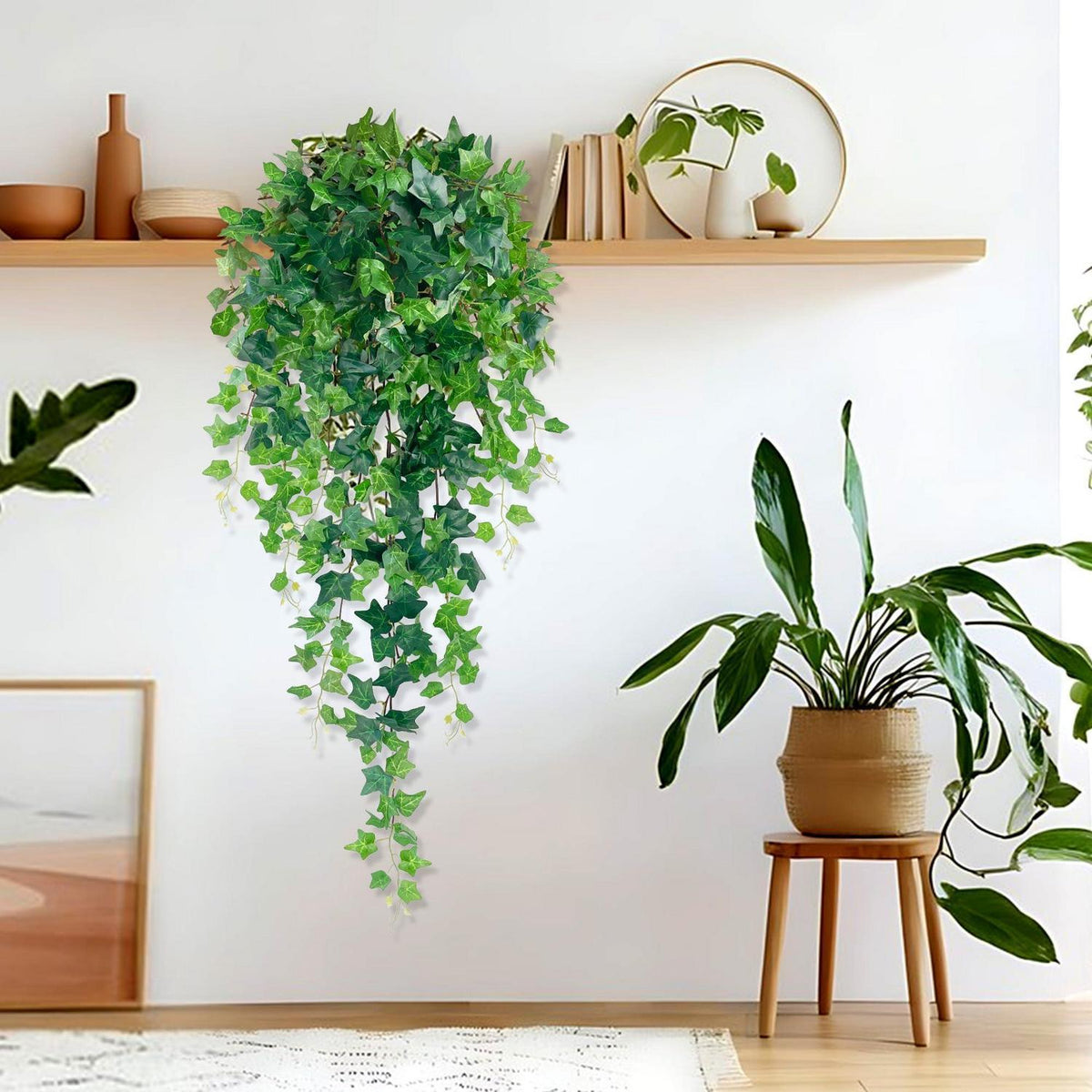 Künstlicher Efeu 120cm - Hängepflanze für Wand & Deko
