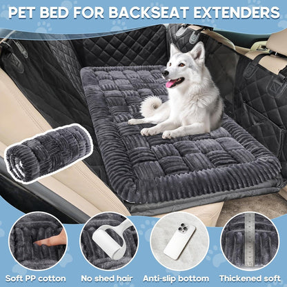 Hundebett Auto Rückbank – Weich, Rutschfest & Komfortabel 127x62.5cm