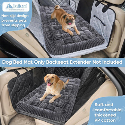 Hundebett Auto Rückbank – Weich, Rutschfest & Komfortabel 127x62.5cm