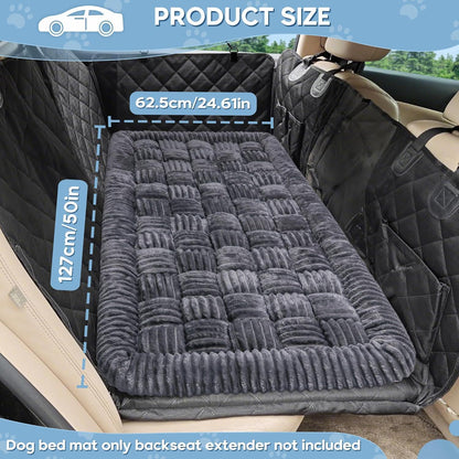 Hundebett Auto Rückbank – Weich, Rutschfest & Komfortabel 127x62.5cm