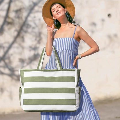 Strandtasche XXL Damen Umhängetasche Tote Bag wasserfest 40L
