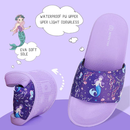 Kinder Badeschuhe Lila Meerjungfrau rutschfest Gr. 26/27
