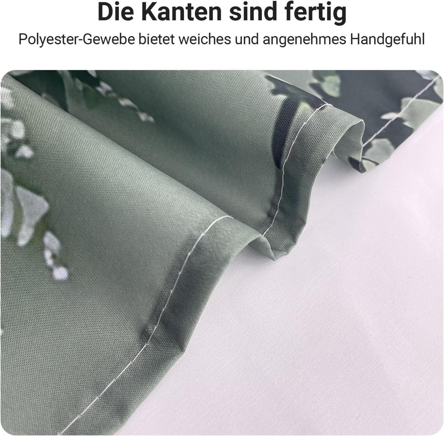 Duschvorhang Wald Antischimmel 200x160cm Wasserabweisend Polyester 12 Ösen