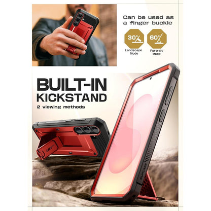 Outdoor Hülle für Samsung Galaxy S25 Plus mit Gürtelclip & Ständer