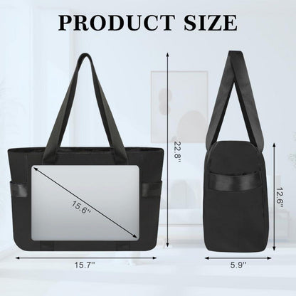 Laptop-Tragetasche Damen Shopper Wasserdicht 15,6 Zoll