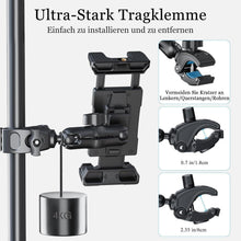 Tablet Halter für Laufband & Mikrofonständer – 360° Einstellbar