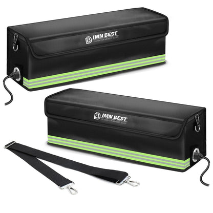 2x Ebike Akku Tasche Feuerfest & Wasserdicht – Lipo Safe Bag 50cm