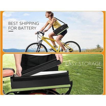 2x Ebike Akku Tasche Feuerfest & Wasserdicht – Lipo Safe Bag 50cm