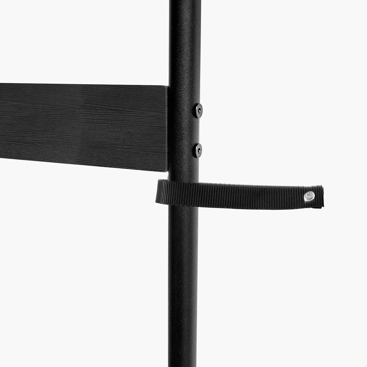 Handtuchleiter Schwarz – 5 Haken, 60x177cm – Bad & Flur