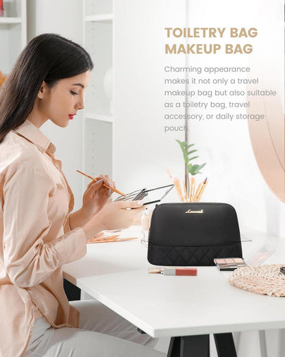 Reisetasche Damen Weekender Bag mit Schuhfach Nassfach 2-teilig