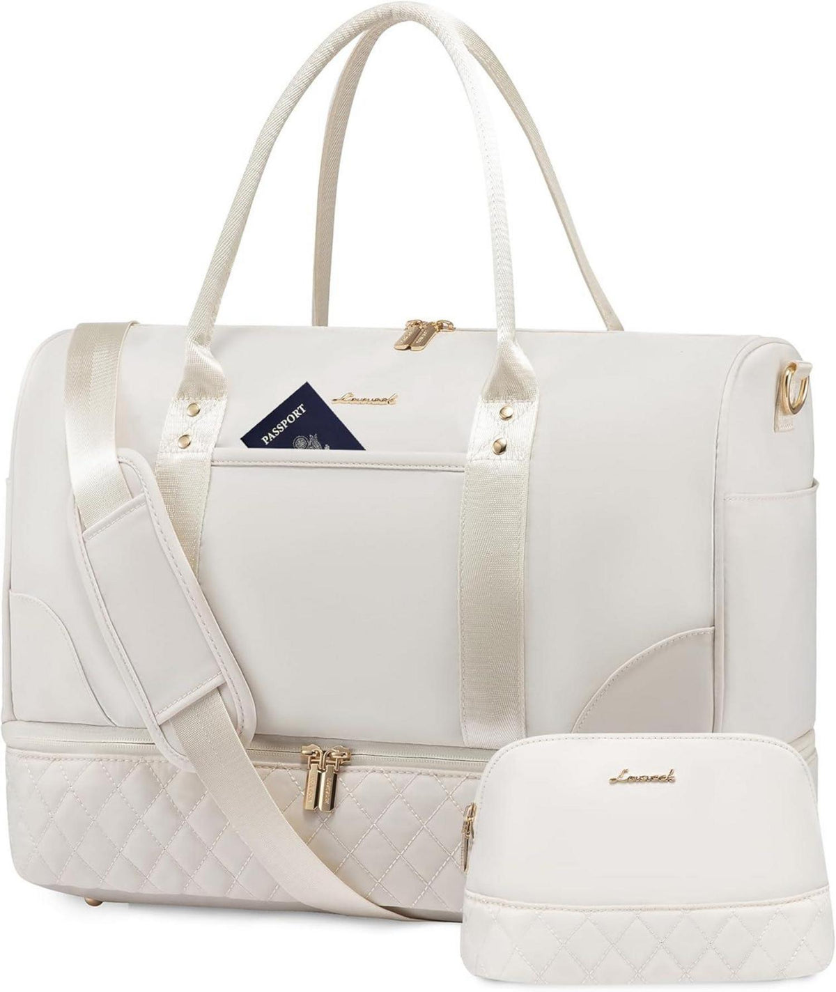 Weekender Reisetasche Damen mit Schuhfach & Nassfach, 2-teiliges