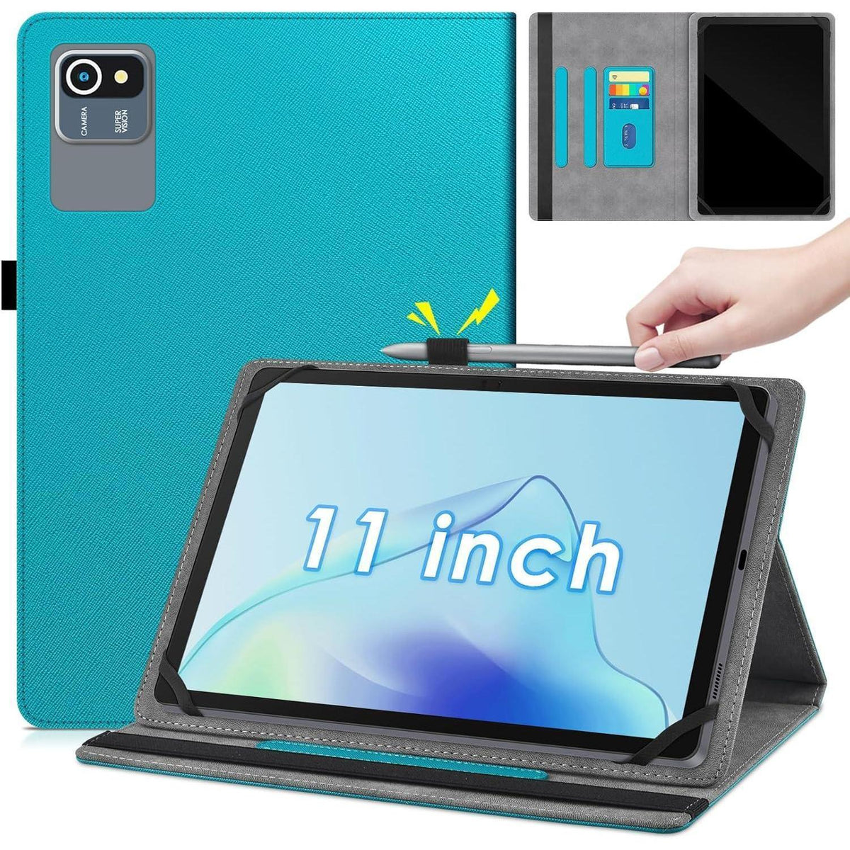 Tablet Hülle 11 Zoll Universal Blau – Schutzhülle für Tablet