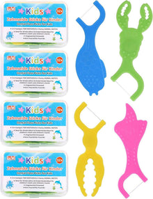 Kinder Zahnseide Sticks 128 Stück Ocean-Tierformen