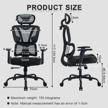 Ergonomischer 200KG Bürostuhl mit verstellbarer