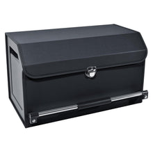 Auto Kofferraum Organizer mit Deckel & Griff - 52x29x31cm in Lederoptik