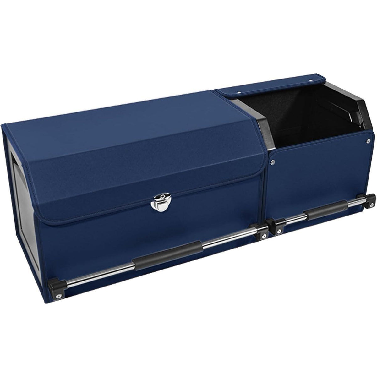 Auto Kofferraum Organizer mit Deckel & Griff – Blau