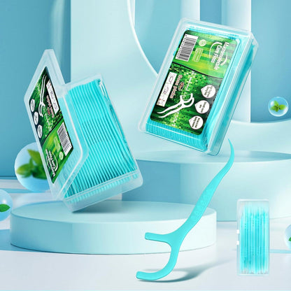 Dental Floss Sticks Zahnseide Zahnstocher Interdental