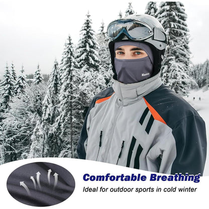 Sturmhaube Winter Warm Fleecegefüttert für Herren Damen