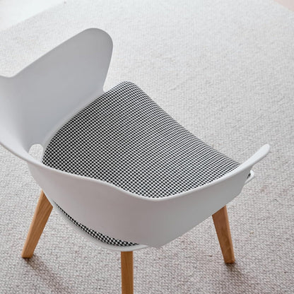 8 Esszimmerstühle Modern Skandinavisch mit Armlehnen Weiß