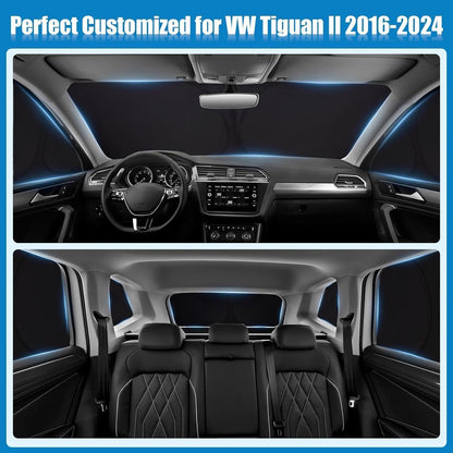 VW Tiguan II Sonnenschutzscheibe 2016-2024 – Sichtschutz & Hitzeschutz