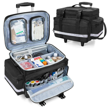Medizinische Tasche mit Trolley – Erste Hilfe für Pflege & Ärzte