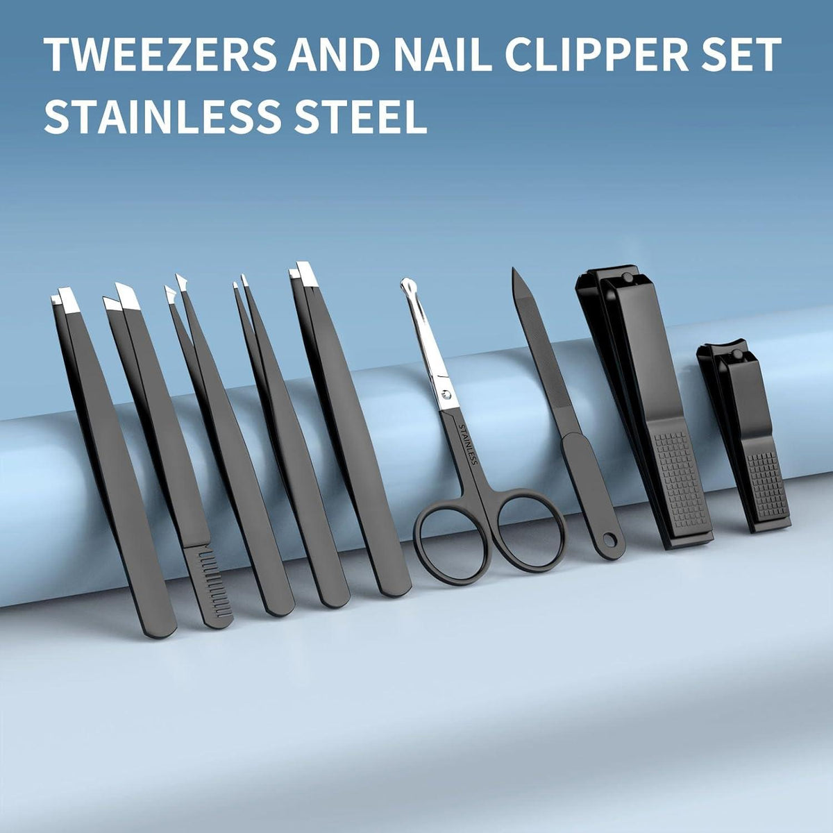 Professionelles Nagelknipser-Pinzetten-Set | 9-tlg. in